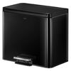EKO Pedal Bin "Essential" 2x15 L Black