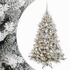 vidaXL Artificial Christmas Tree with Bauble 120 cm 150 LEDs