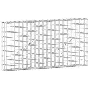vidaXL Gabion with 3.5 mm Wire and 5x5 cm Mesh 100x10x50 cm