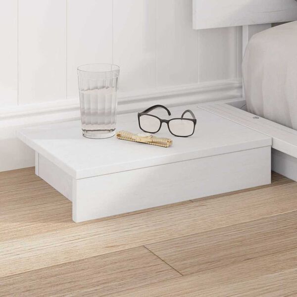 vidaXL Bed Frame White 160 x 200 cm Wood