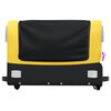 vidaXL Bike Trailer Black and Yellow 45 kg Iron