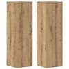 vidaXL Plant Stand 2 pcs Oak 25 x 25 x 80 cm Engineered Wood