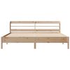 vidaXL Bed Frame without Mattress 200x200 cm Solid Wood Pine