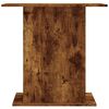 vidaXL Aquarium Stand Smoked Oak 75x36x72.5 cm Engineered Wood