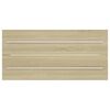 vidaXL Sink Cabinet Sonoma Oak 100x38.5x48 cm Engineered Wood