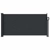 vidaXL Retractable Side Awning Black 100x300 cm