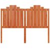 vidaXL Headboard Wax Brown 135 cm Solid Wood Pine