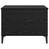vidaXL Coffee Table Black Oak 60 x 44.5 x 45 cm Engineered Wood