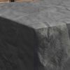 vidaXL Furniture Cover Plain Black 280 x 204 x 106 cm 600D