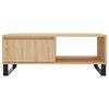 vidaXL Coffee Table Sonoma Oak 90x60x35 cm Engineered Wood