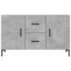 vidaXL Sideboard Concrete Grey 100x36x60 cm Engineered Wood