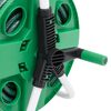 vidaXL Free Standing Green Hose Reel with 20 m Hose PVC