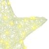 vidaXL 3D Star with 50 LEDs Warm white 55 x 53.5 x 10 cm Acrylic
