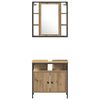 vidaXL Bathroom Furniture Set 4 pcs Artisan Oak Engineered Wood