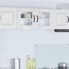vidaXL Kitchen Cabinet High Gloss White 80 x 31 x 40 cm