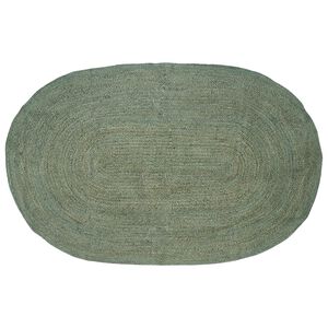 vidaXL Area Rugs Olive Green 205 x 305 cm Jute