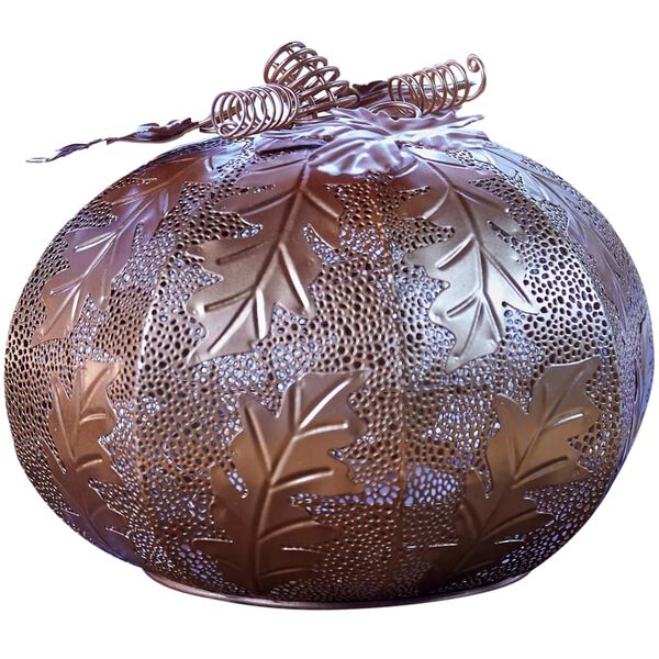 Luxform Battery-operated LED Garden Light Pumpkin Gold