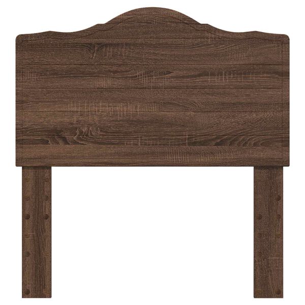 vidaXL Headboard with Headboard Brown Oak 75 cm Engineered wood