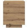 vidaXL Bedside Cabinet with Drawer 2 pcs Artisan Oak 45 x 40 x 55 cm