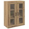 vidaXL Highboard Artisan Oak 69.5 x 34 x 180 cm Engineered Wood