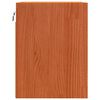 vidaXL Wall Cabinet Wax Brown 30 x 30 x 40 cm Solid Pine Wood