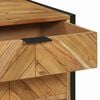 vidaXL Sideboard 50 x 35 x 75 cm Solid Acacia wood