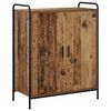 vidaXL Shoe Cabinet 76 x 36.5 x 93 cm Engineered Wood Old Wood