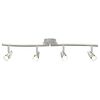 vidaXL Ceiling Spotlight Matt nickel 58.5 x 15 x 12 cm Steel