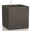 LECHUZA Planter Canto Color Square 40 ALL-IN-ONE Graphite 13722