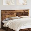 vidaXL Headboard with Headboard Old Wood 200 cm Engineered Wood