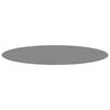 vidaXL Pool Ground Cloth Light Grey &Oslash;500 cm Polyester Geotextile