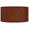 vidaXL Planter Ring 5 pcs Brown 40 x 40 x 20 cm Weathering Steel