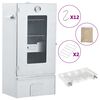 vidaXL BBQ Oven Smoker with Cold Smoke Generator Galvanised Steel