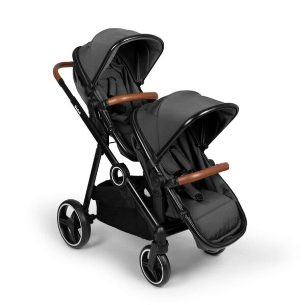Baninni Twin Stroller Luiz Grey