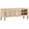 vidaXL TV Cabinet 110x35x46 cm Solid Mango Wood