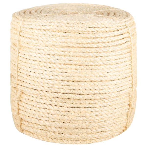 vidaXL Rope 100% Sisal 8 mm 25 m
