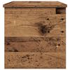 vidaXL Storage Box Old Wood 90 x 35 x 35 cm Engineered Wood
