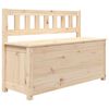 vidaXL Bench 110x41x76.5 cm Solid Wood Pine