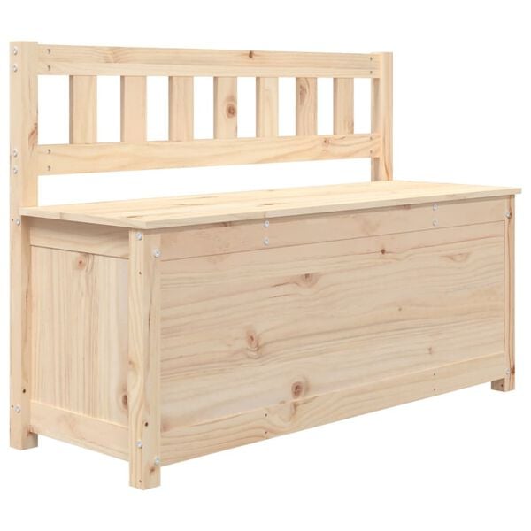 vidaXL Bench 110x41x76.5 cm Solid Wood Pine