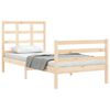 vidaXL Bed Frame without Mattress 100x200 cm Solid Wood