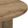 vidaXL End Table Artisan Oak 29.6 x 29.6 x 60 cm Engineered Wood