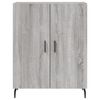 vidaXL Sideboard Grey Sonoma 69.5x34x90 cm Engineered Wood