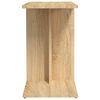 vidaXL Side Table Sonoma Oak 50x30x50 cm Engineered Wood