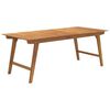vidaXL Garden Table 200x90x75 cm Solid Wood Acacia
