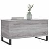 vidaXL Coffee Table Grey Sonoma 90x44.5x45 cm Engineered Wood