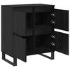 vidaXL Sideboard Black Oak 60 x 35 x 70 cm