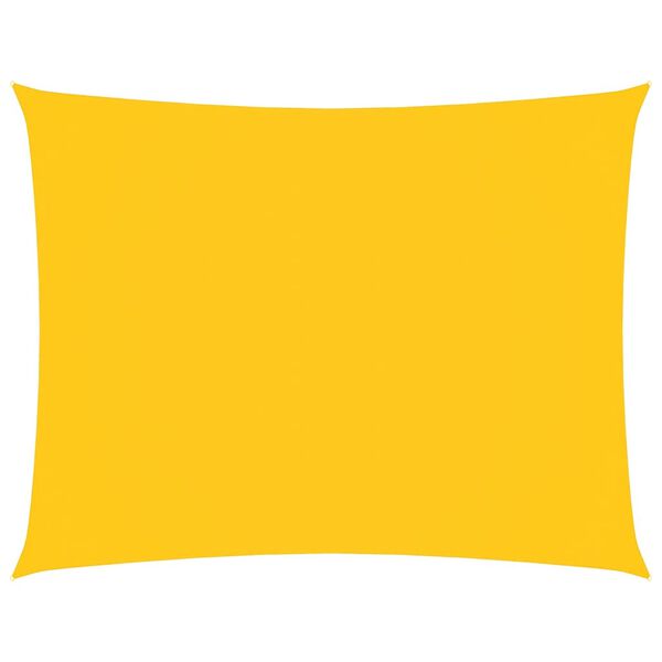 vidaXL Sunshade Sail Oxford Fabric Rectangular 2.5x4 m Yellow
