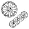 ProPlus Wheel Covers Meridian Silver 15 4 pcs