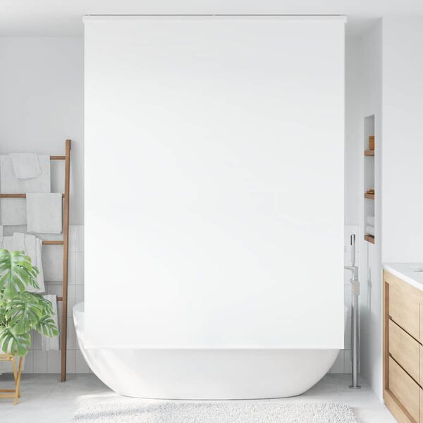 vidaXL Shower Roller Blind with Cassette 150x240 cm Fabric Width 146 cm