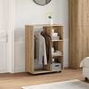 vidaXL Wardrobe Artisan Oak 80x40x110 cm Engineered Wood